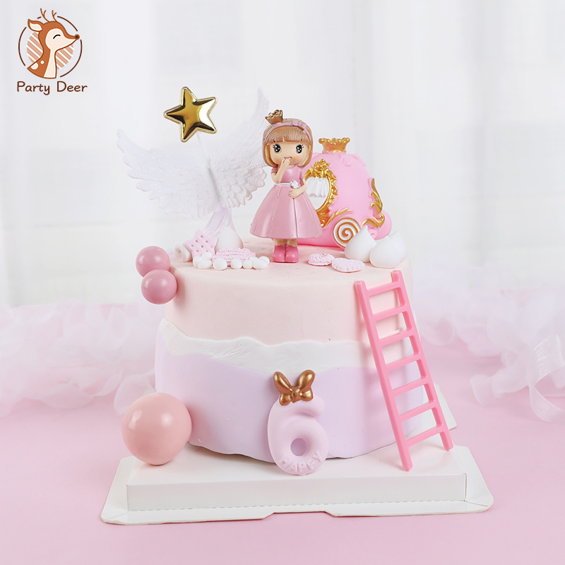Resin Art Alphabet - Décoration de gâteau avec nœud pour