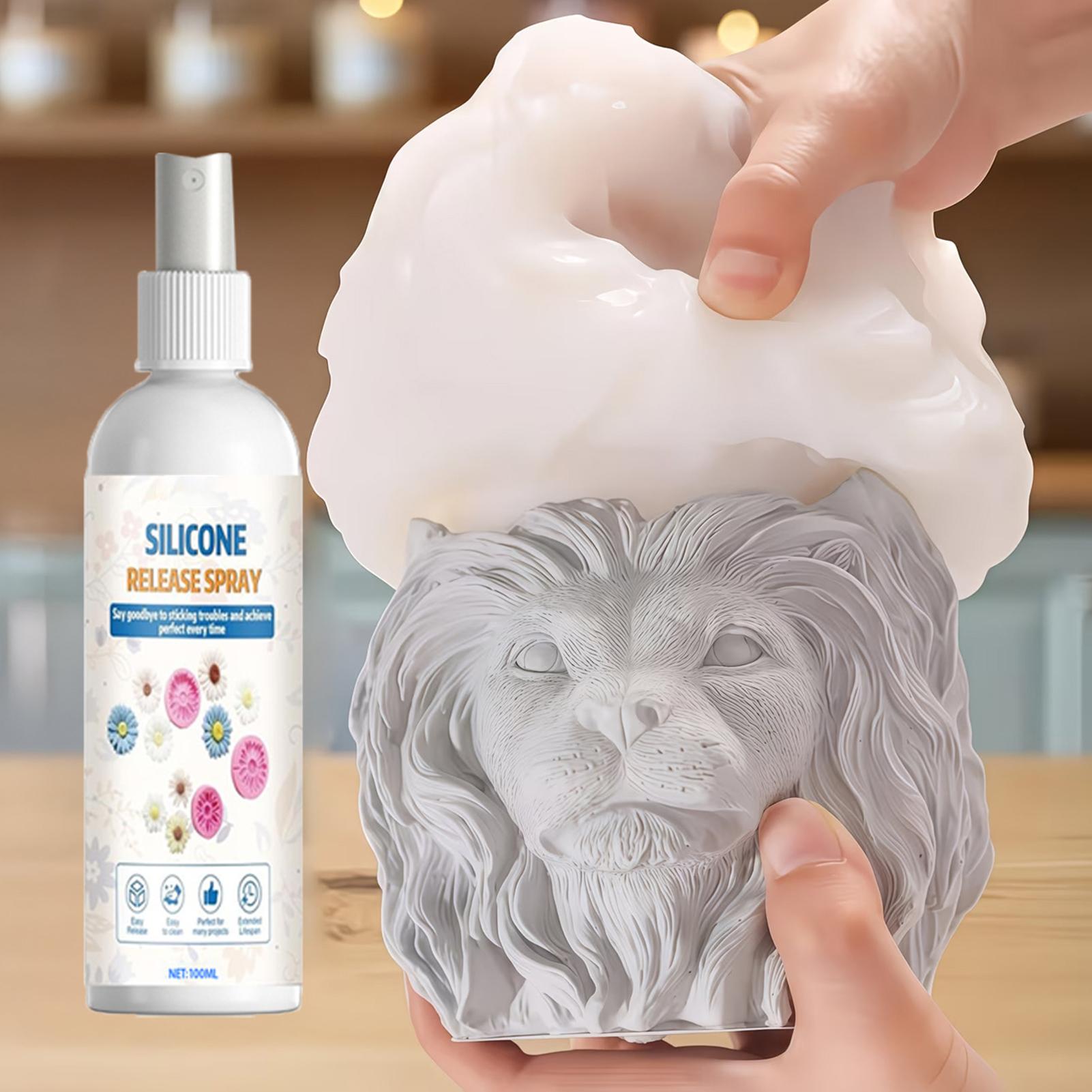 Release Spray Silicone - Spray démoulant DIY 100ml, agent de