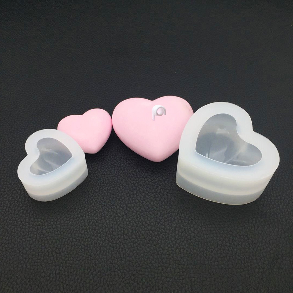 Moule en silicone 3D Cœur pour - Resin Art Alphabet avis et prix