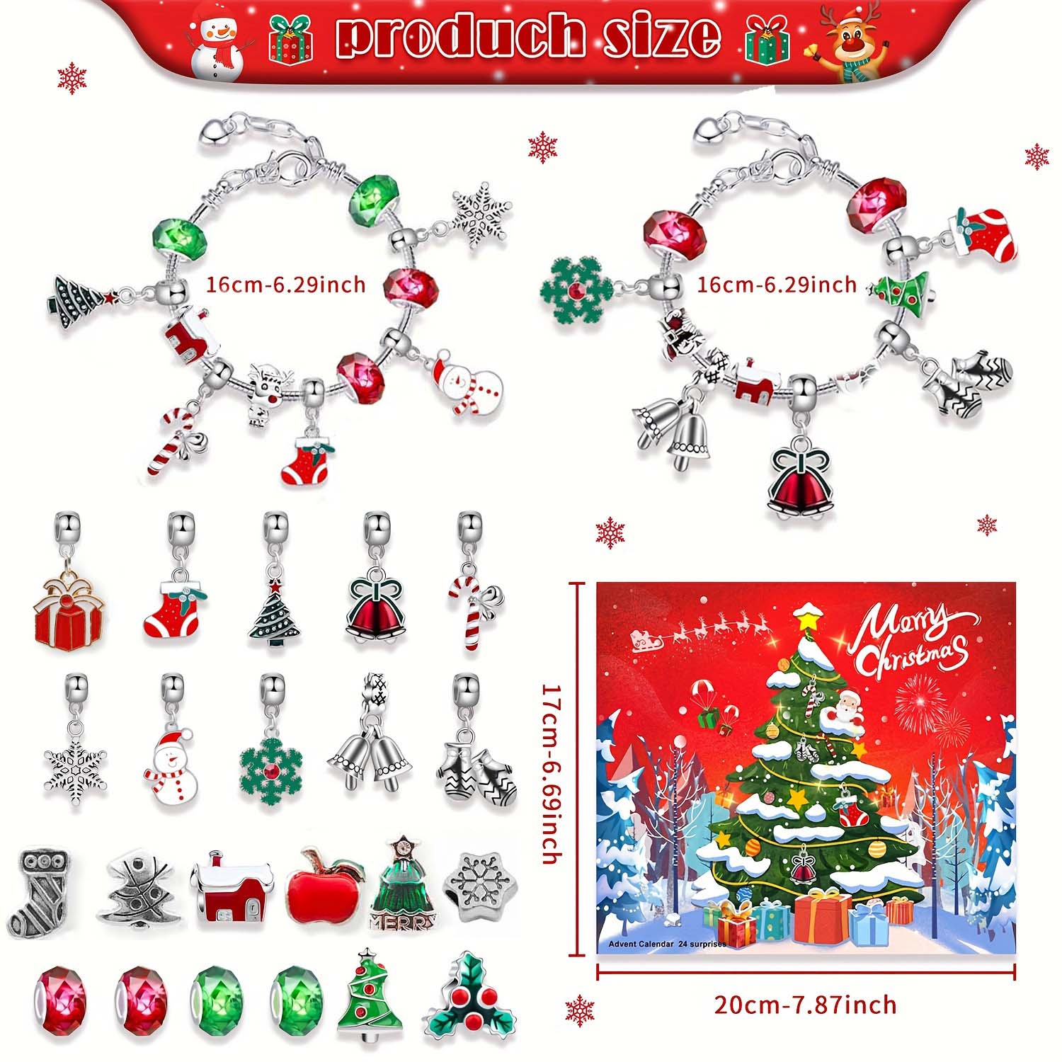 Ensemble de calendrier de comp - Resin Art Case avis et prix